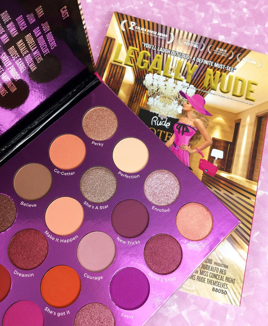 RUDE Legally Nude - 24 Eyeshadow Palette