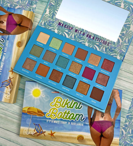 RUDE Bikini Bottom - 18 Eyeshadow Palette