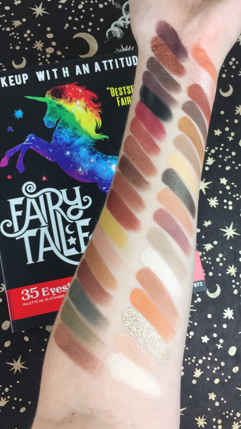 RUDE Fairy Tales 35 Eyeshadow Palette - Book 3