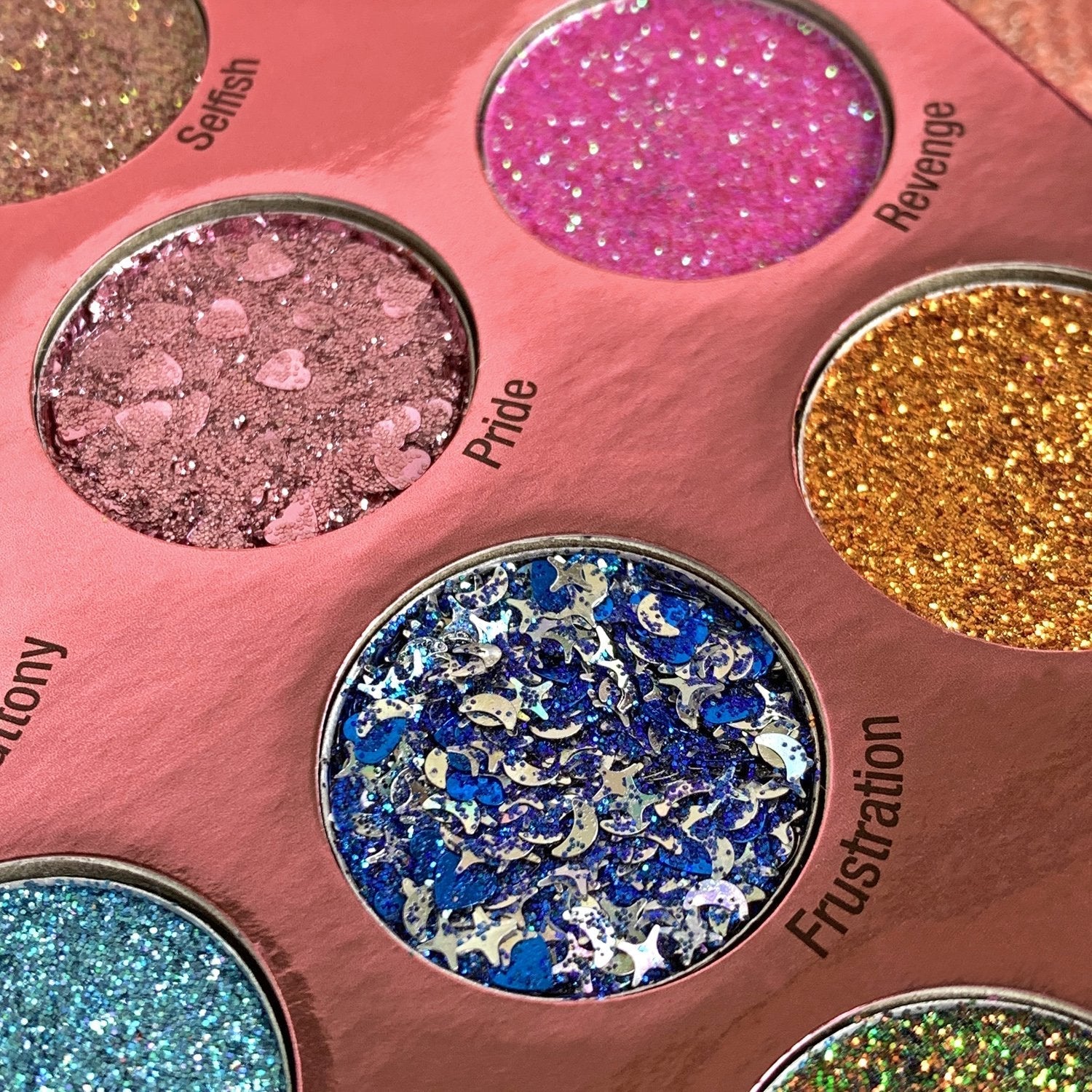 RUDE Sin of Glittony Glitter Palette