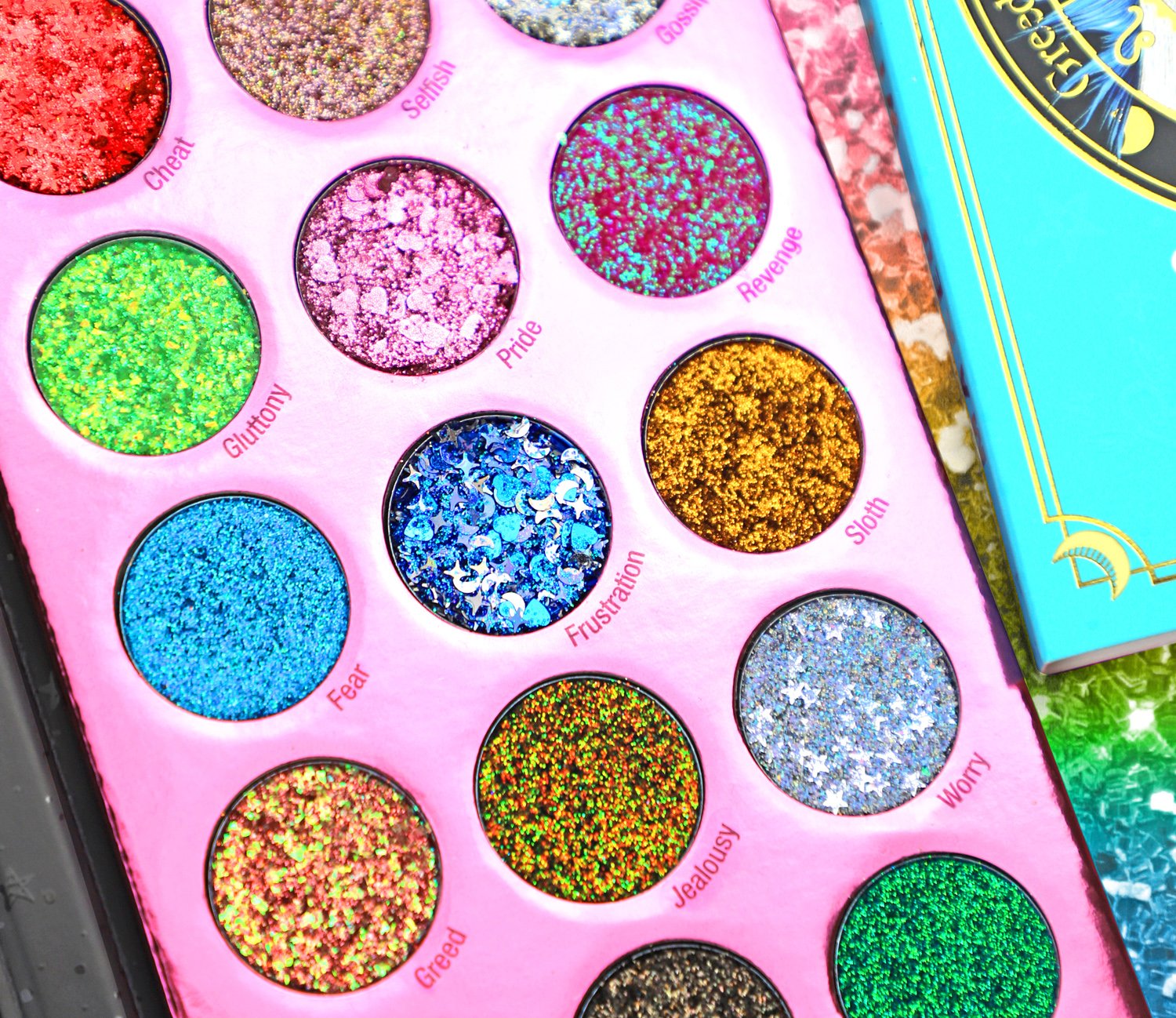 RUDE Sin of Glittony Glitter Palette