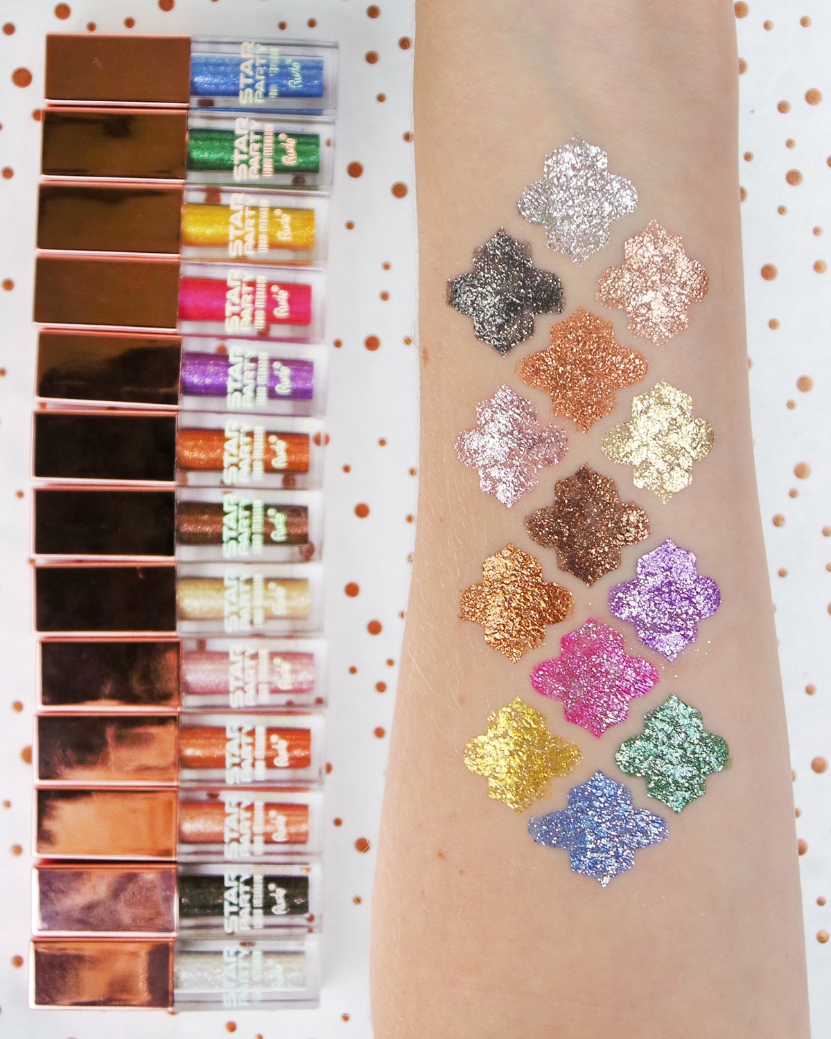 RUDE Star Party Liquid Eyeshadow (BUNDLE)