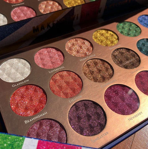 RUDE United Shimmerdom - 21 Shimmer Eyeshadow Palette