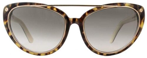 Tom Ford FT0384 Edita 56B - Havana-Smoke Gradient by Tom Ford for Women - 58-18-140 mm Sunglasses