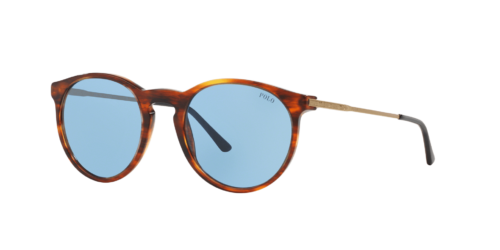 Polo Ralph Lauren PH4096 5007-72 - Striped Havana-Grey by Ralph Lauren for Women - 50-20-140 mm Sunglasses