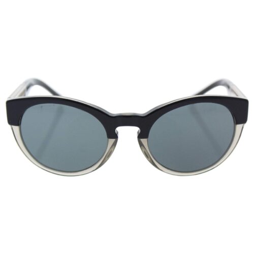 Burberry BE 4205 3558-87 - Top Black On Grey-Grey by Burberry for Women - 54-22-140 mm Sunglasses